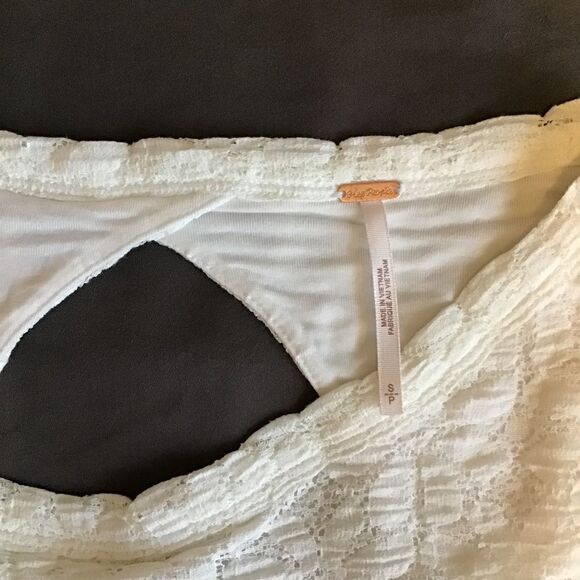 Free people lace top. Size s/p - Picture 4 of 5